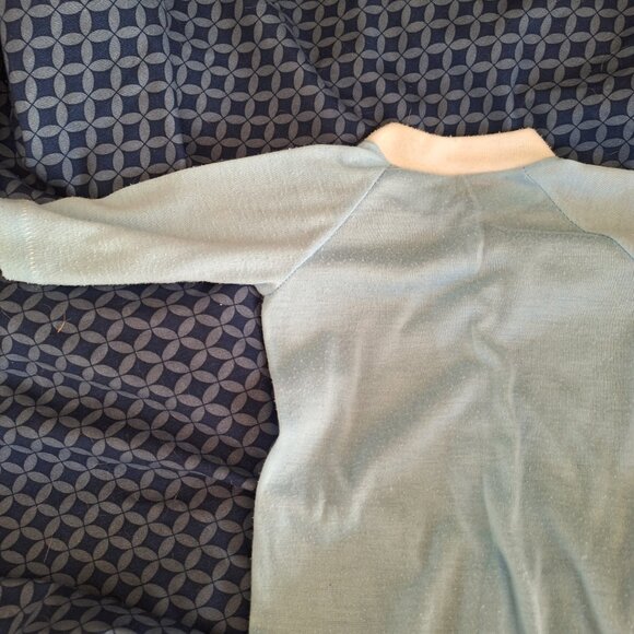 light blue with white collar pajamas - Picture 9 of 11